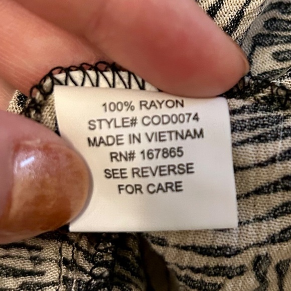 NY COLLECTION Dress, NWOT, Loose Fitting, 3/4 Bell Sleeves, Size Medium - Picture 8 of 9